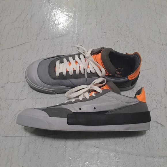 Total Orange Nike Drop Type Grey Nike Shoes Nike Drop Type Poshmark